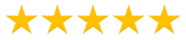 5 star rating for training