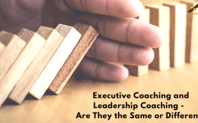 Executive Coaching and Leadership Coaching – Are They the Same or Different?